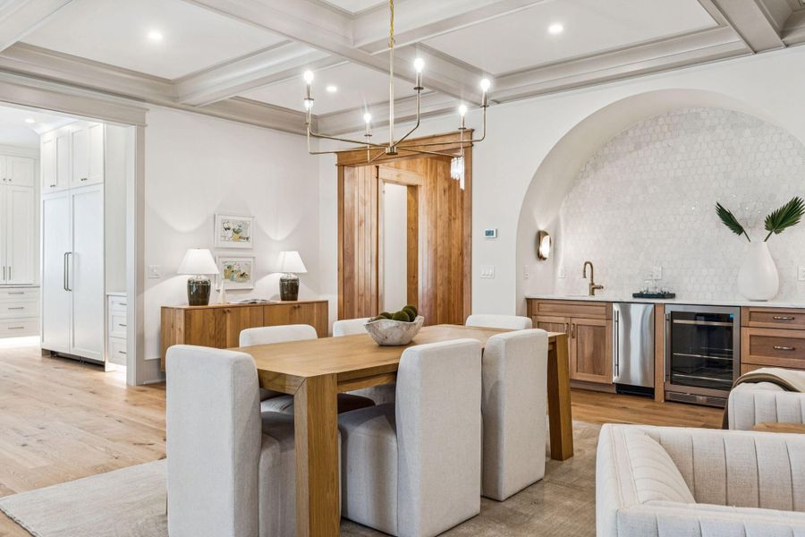 Furnished interior view inside a new home in , Mount Pleasant (Image 8). Furnished interior view inside a new home in , Mount Pleasant (Image 8).