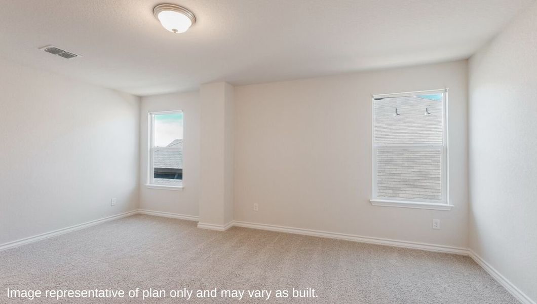 Spacious, unfurnished interior of a new home in Veranda, San Antonio (Image 17).