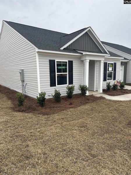 Exterior details and patio area of a home in Piney Woods Bluff, Columbia (Image 2). Exterior details and patio area of a home in Piney Woods Bluff, Columbia (Image 2).