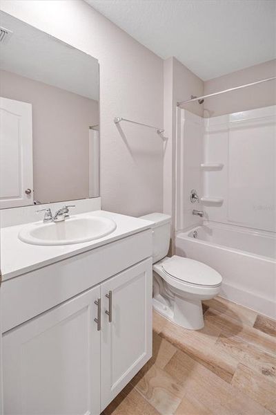 Furnished interior view inside a new home in Sawmill Branch, Palm Coast (Image 7). Furnished interior view inside a new home in Sawmill Branch, Palm Coast (Image 7).