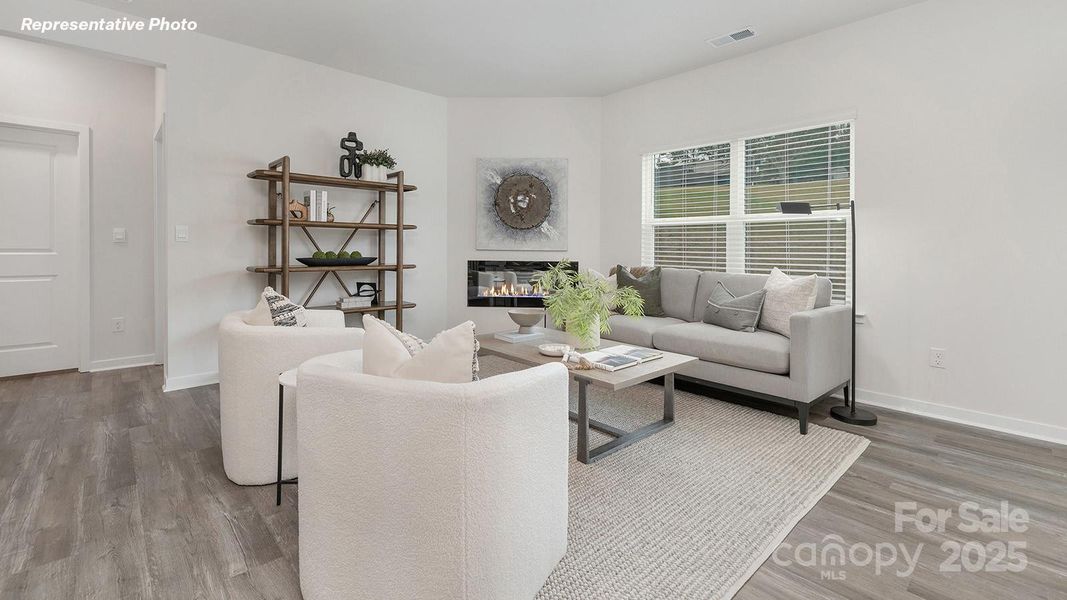 Furnished interior view inside a new home in Laurelbrook, Sherrills Ford (Image 7).
