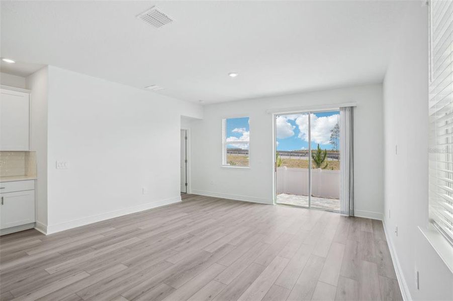 Spacious, unfurnished interior of a new home in Cyrene at Minneola - Villas, Montverde (Image 26). Spacious, unfurnished interior of a new home in Cyrene at Minneola - Villas, Montverde (Image 26).