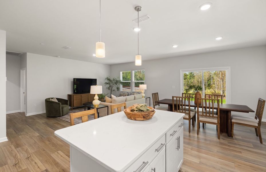 Furnished interior view inside a new home in Carpenter Falls, Durham (Image 17).