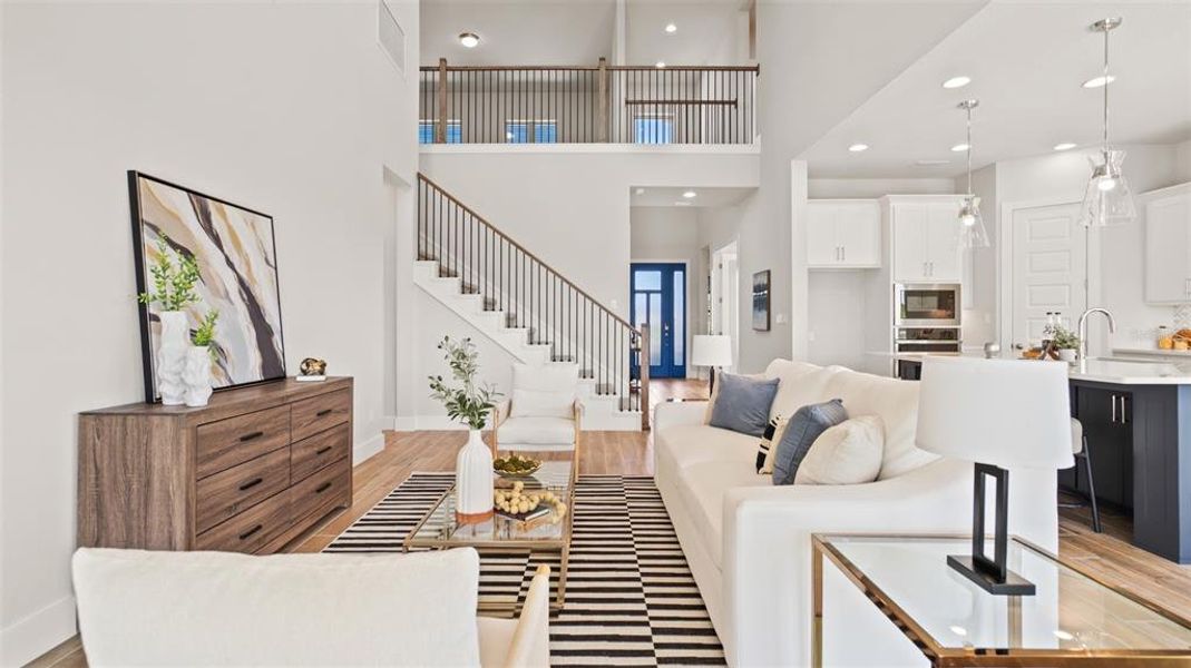Furnished interior view inside a new home in Mandarin Grove, Palmetto (Image 8).