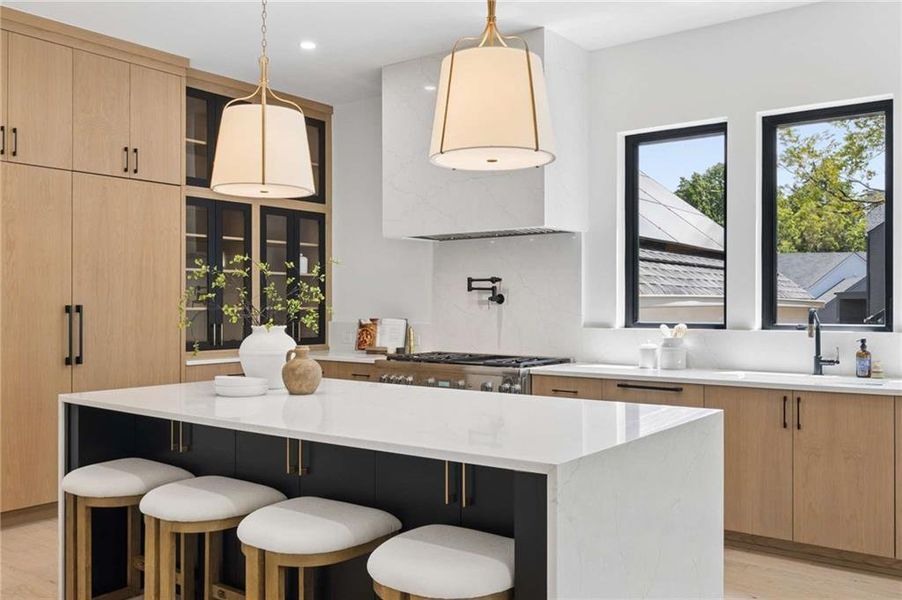 Furnished interior view inside a new home in , Roswell (Image 45).