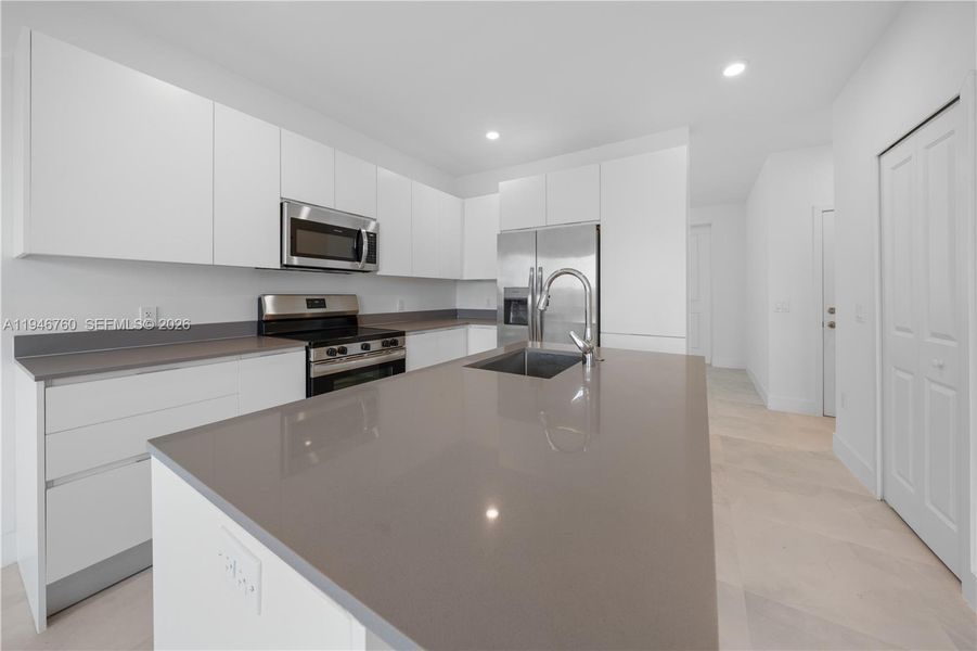 Furnished interior view inside a new home in , Florida City (Image 8).