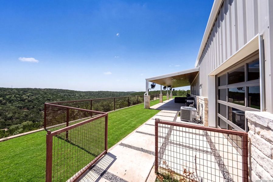 Exterior details and patio area of a home in , Bandera (Image 2). Exterior details and patio area of a home in , Bandera (Image 2).