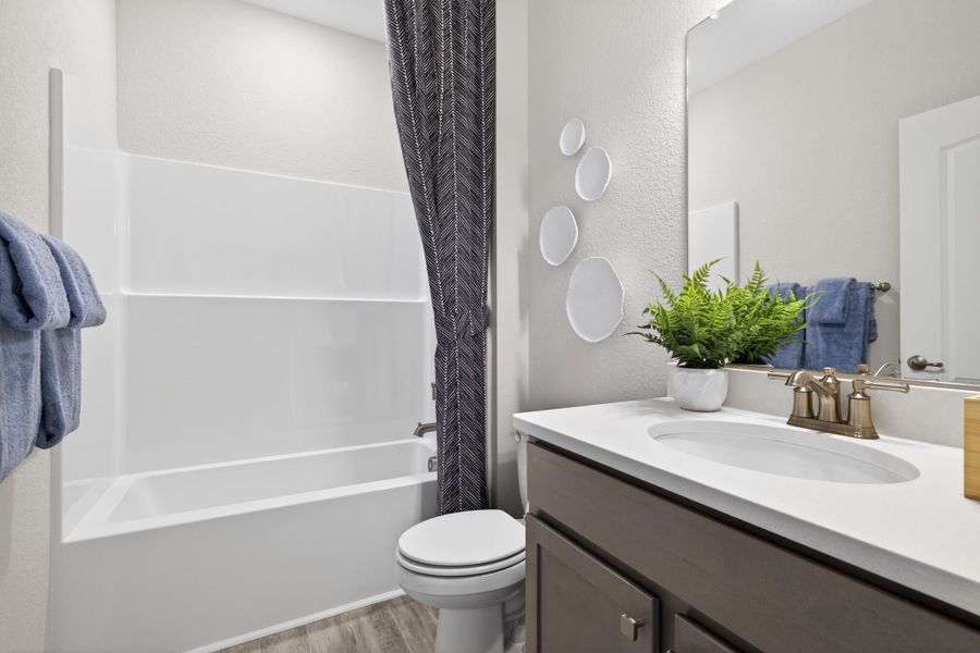 Representative furnished interior of a home built from the The Poppy by Chesapeake Homes in The Farm at Neill's Creek, Lillington (Image 29).