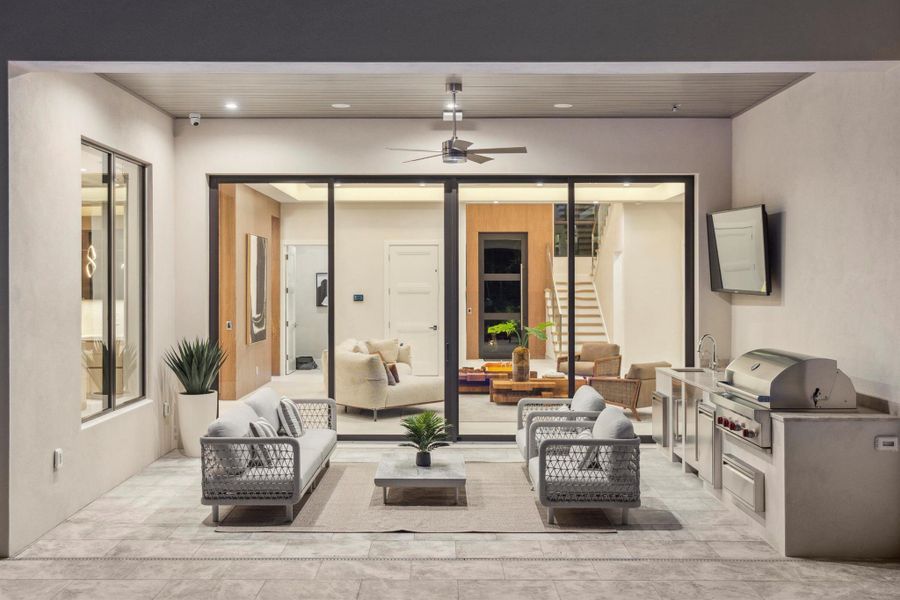 Furnished interior view inside a new home in , Boca Raton (Image 36). Furnished interior view inside a new home in , Boca Raton (Image 36).