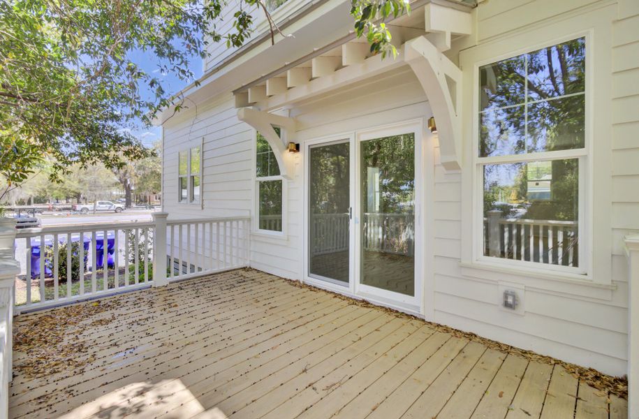 Exterior details and patio area of a home in , Mount Pleasant (Image 3).