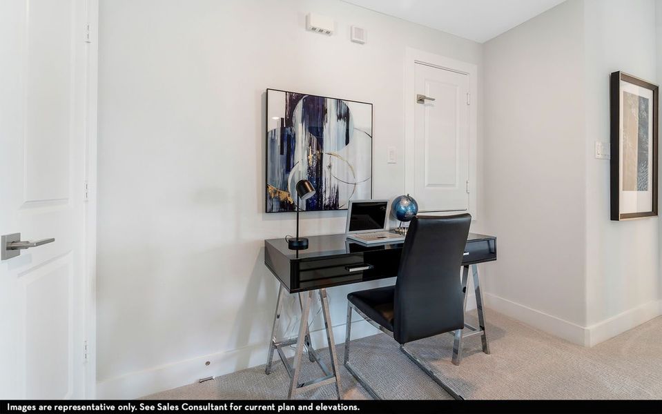 Furnished interior view inside a new home in Westridge, McKinney (Image 25). Furnished interior view inside a new home in Westridge, McKinney (Image 25).