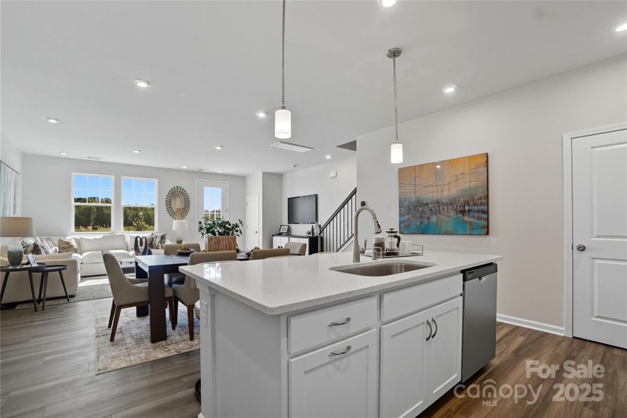 Representational only. Actual exterior elevation and interior finishes can vary.