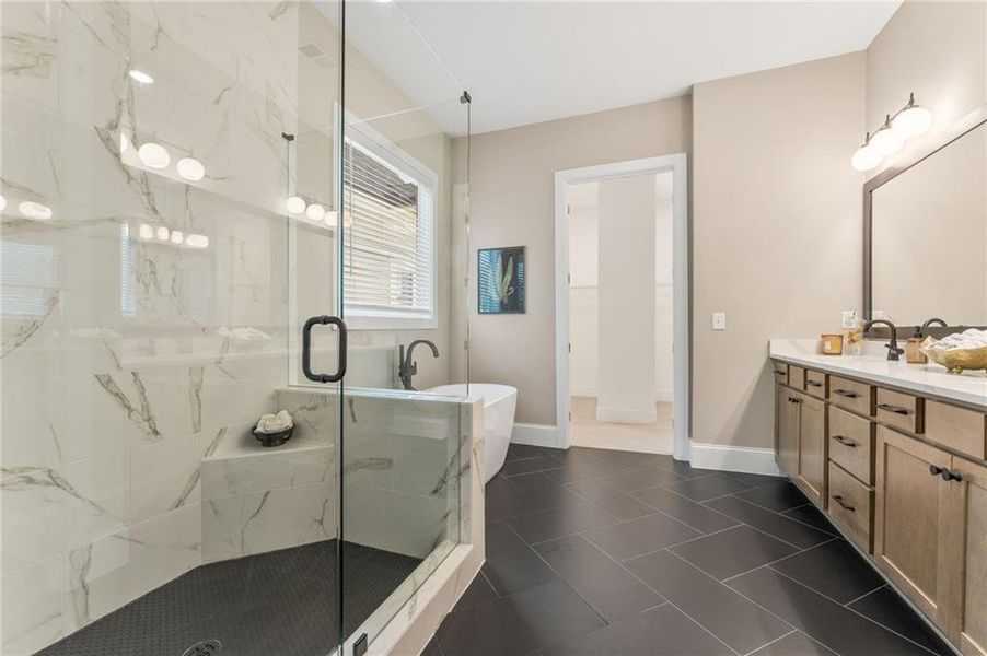 Furnished interior view inside a new home in The Reserve at Knollwood, Canton (Image 12). Furnished interior view inside a new home in The Reserve at Knollwood, Canton (Image 12).