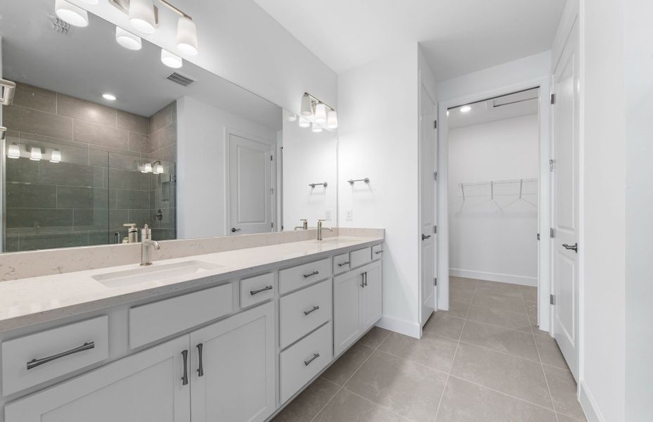 Furnished interior view inside a new home in Shores at Stillwater, Englewood (Image 11).