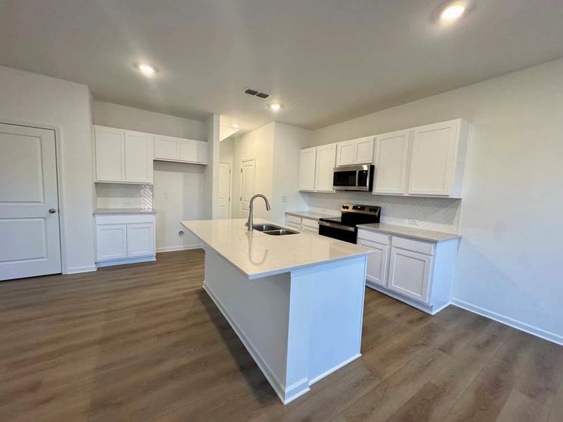 Kitchen featuring Timeless Collection Finishes