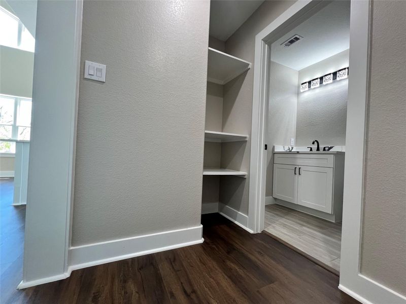 utility room and full bath acess utility room and full bath acess