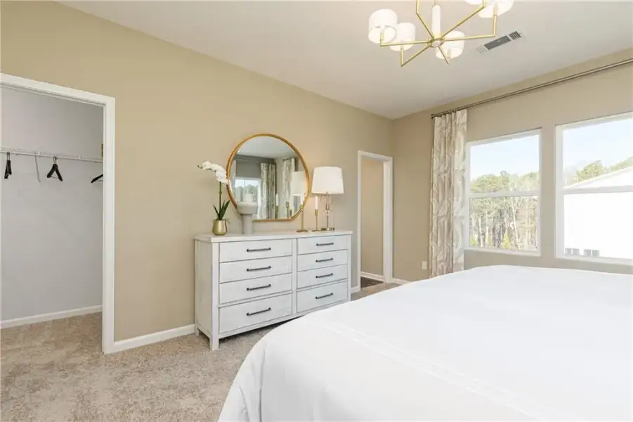 Furnished interior view inside a new home in , Powder Springs (Image 25). Furnished interior view inside a new home in , Powder Springs (Image 25).