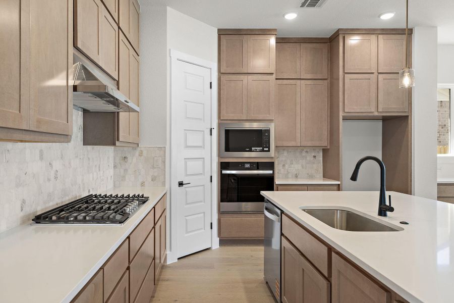 Furnished interior view inside a new home in , Pflugerville (Image 11).