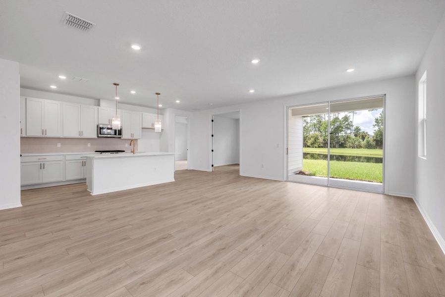 Spacious, unfurnished interior of a new home in Ardisia Park, New Smyrna Beach (Image 24). Spacious, unfurnished interior of a new home in Ardisia Park, New Smyrna Beach (Image 24).