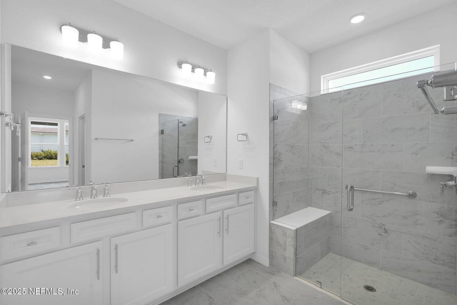 Furnished interior view inside a new home in Summer Bay at Grand Oaks, St. Augustine (Image 4).