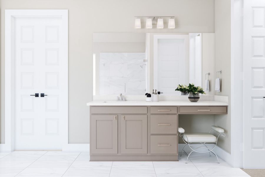 Furnished interior view inside a new home in Clopton Farms, Montgomery (Image 14).