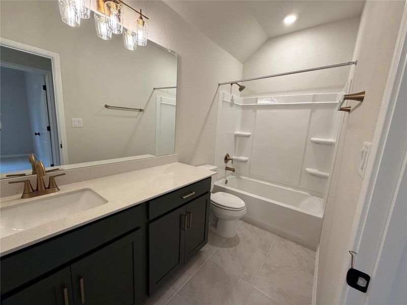 Furnished interior view inside a new home in Willow Springs, Buda (Image 14).