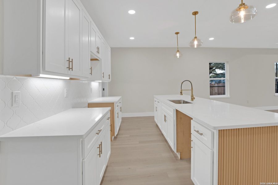Furnished interior view inside a new home in , San Antonio (Image 4).