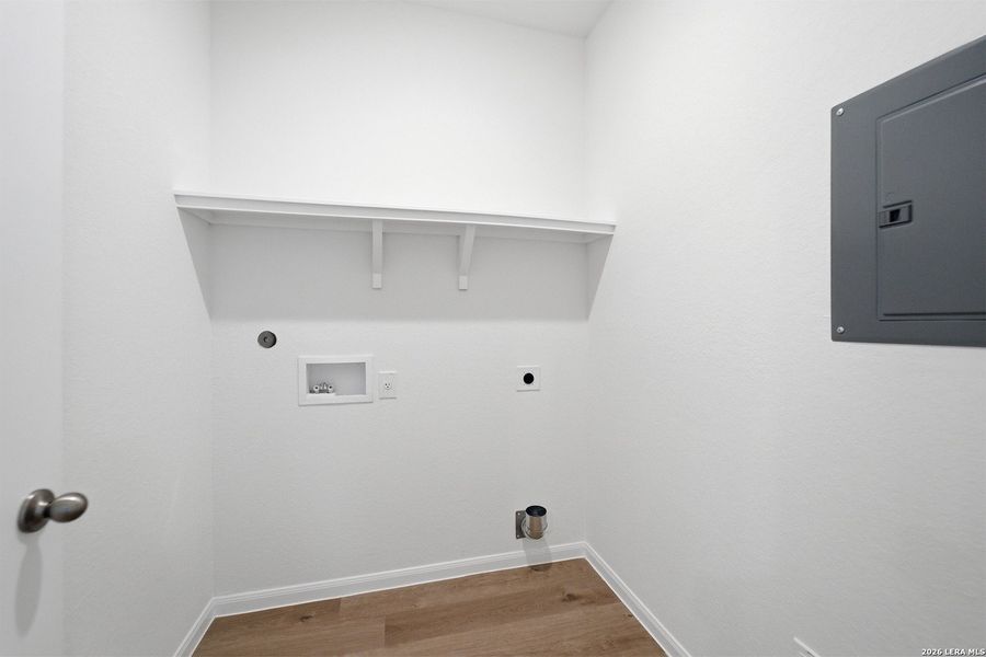 Spacious, unfurnished interior of a new home in Willow View, Converse (Image 15). Spacious, unfurnished interior of a new home in Willow View, Converse (Image 15).