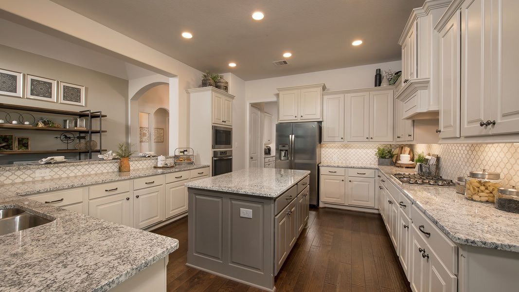 Furnished interior view inside a new home in The Woodlands Hills, Willis (Image 16). Furnished interior view inside a new home in The Woodlands Hills, Willis (Image 16).