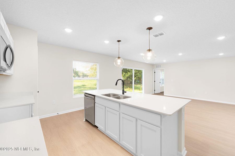 Furnished interior view inside a new home in , Green Cove Springs (Image 16).
