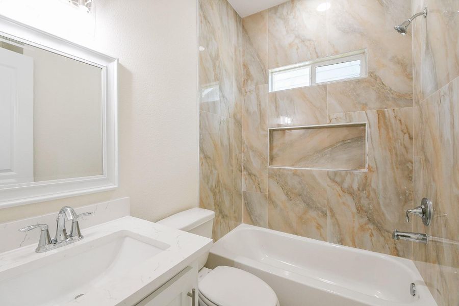 Furnished interior view inside a new home in , Galena Park (Image 10).