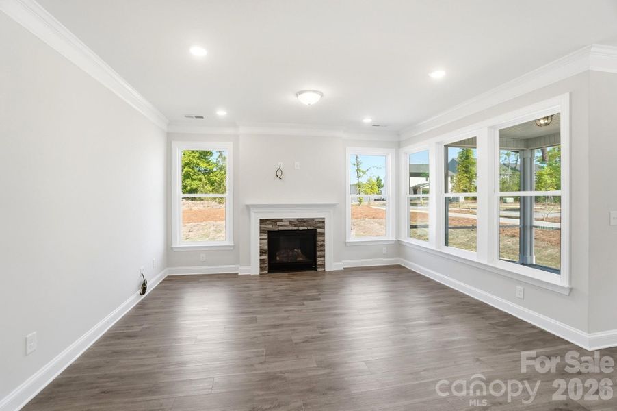 Spacious, unfurnished interior of a new home in Heritage - 55+ Community, Indian Trail (Image 23).