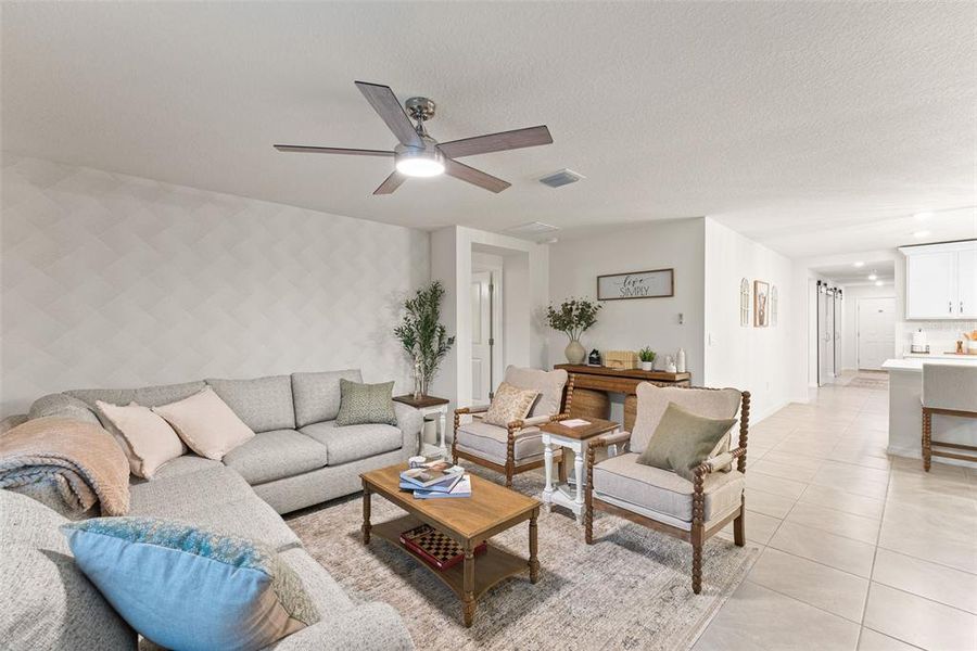 Furnished interior view inside a new home in , Spring Hill (Image 57).