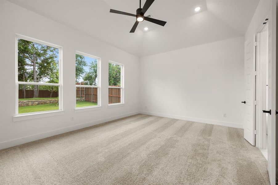 Spacious, unfurnished interior of a new home in Parks of Aledo, Aledo (Image 25). Spacious, unfurnished interior of a new home in Parks of Aledo, Aledo (Image 25).