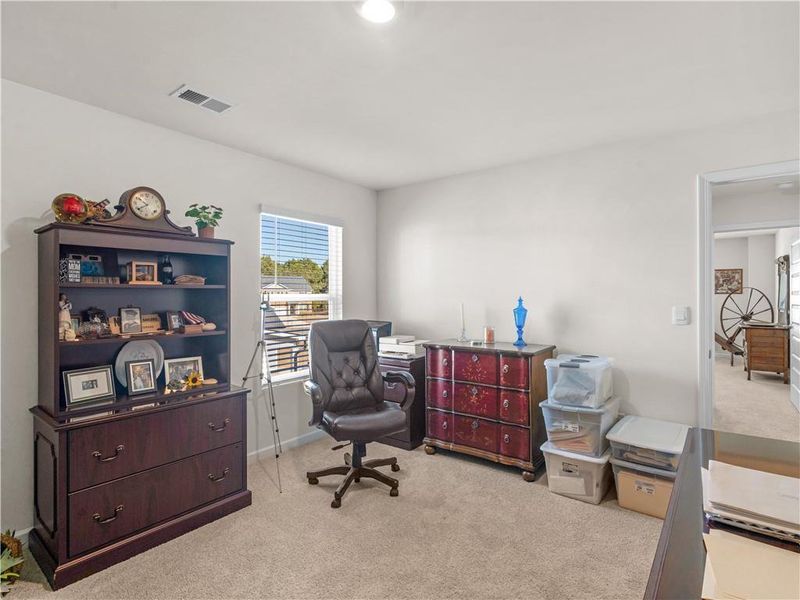 Furnished interior view inside a new home in Bridle Creek, Locust Grove (Image 56).