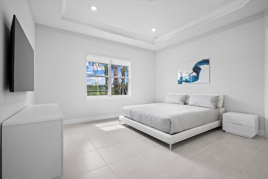 Furnished interior view inside a new home in Avondale at Avenir, Palm Beach Gardens (Image 16).