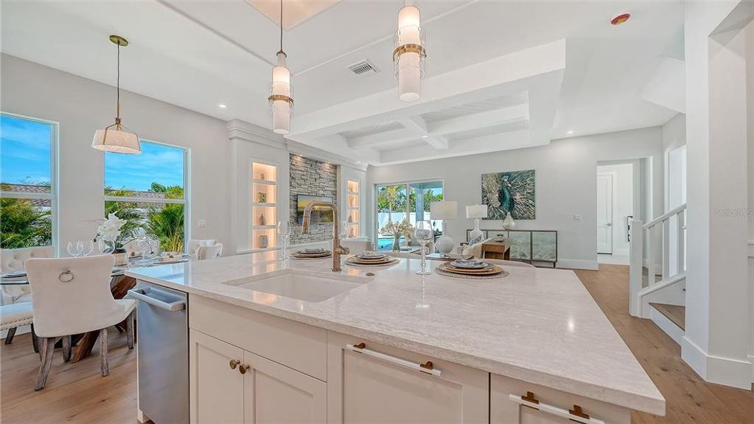 Furnished interior view inside a new home in , Bradenton (Image 12).