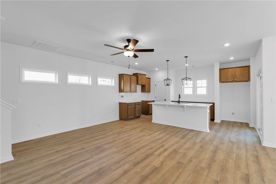 Spacious, unfurnished interior of a new home in Brownstone Park, Easley (Image 18).