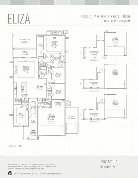 2D floor plan layout for the Eliza by Riverside Homes in Silver Landing at SilverLeaf, St. Augustine, FL (Image 23). 2D floor plan layout for the Eliza by Riverside Homes in Silver Landing at SilverLeaf, St. Augustine, FL (Image 23).