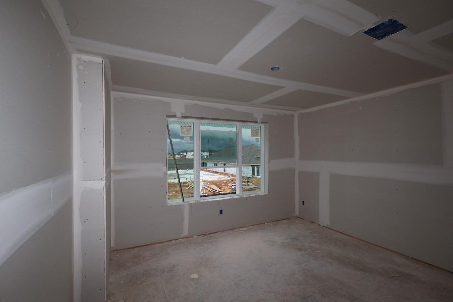 In-progress construction of a new home in The Grand Prairie - Retreat Collection, Hockley, TX (Image 8). In-progress construction of a new home in The Grand Prairie - Retreat Collection, Hockley, TX (Image 8).
