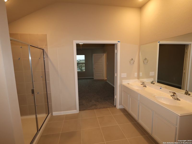 Furnished interior view inside a new home in Paloma Park, Converse (Image 12). Furnished interior view inside a new home in Paloma Park, Converse (Image 12).