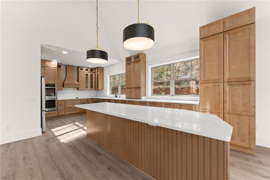 Furnished interior view inside a new home in , Dawsonville (Image 5).