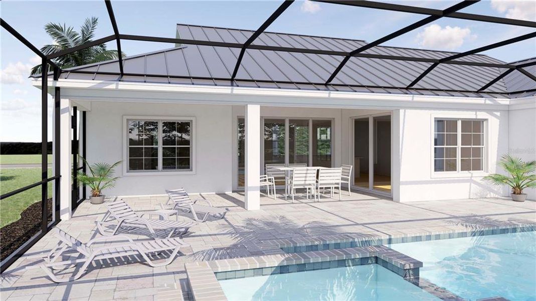 Exterior details and patio area of a home in , Sarasota (Image 23). Exterior details and patio area of a home in , Sarasota (Image 23).