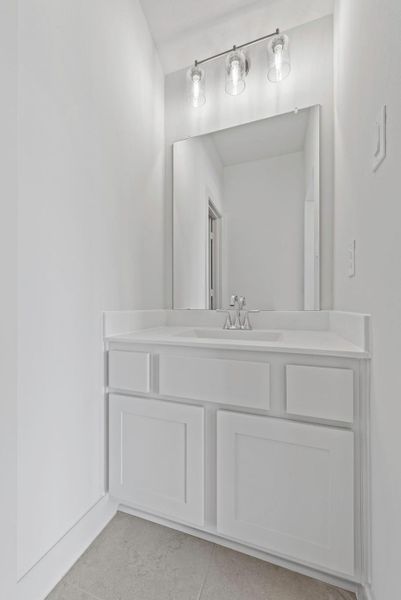 Furnished interior view inside a new home in Bridgeland, Cypress (Image 4).