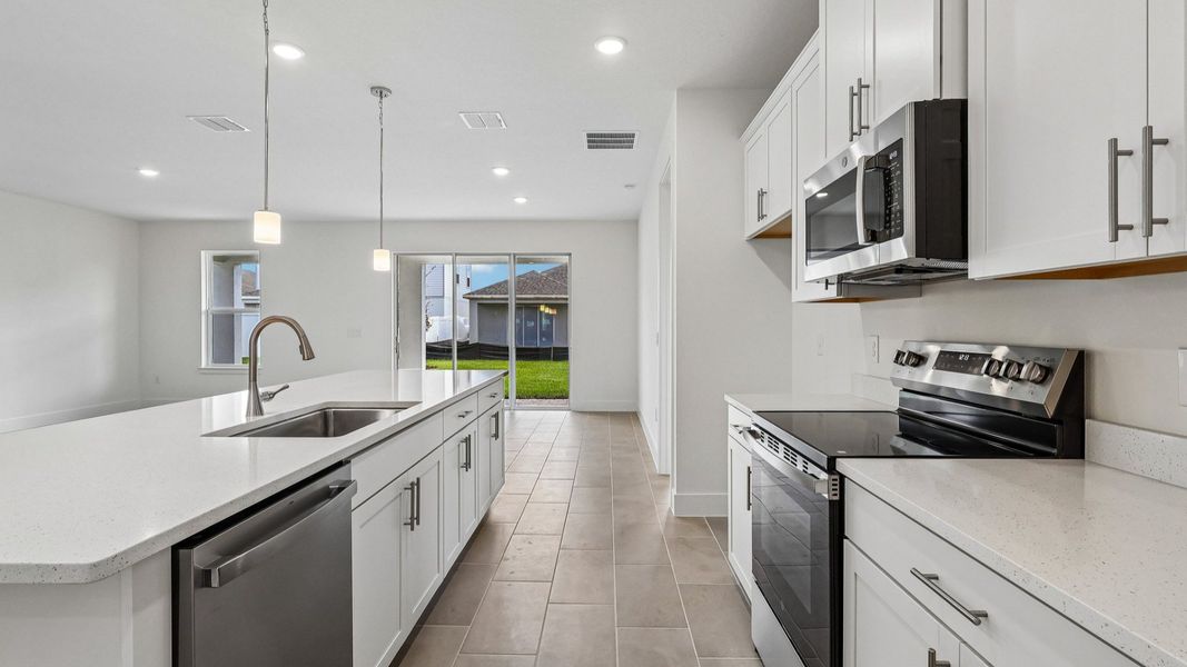 Furnished interior view inside a new home in Trailside, Mount Dora (Image 10).