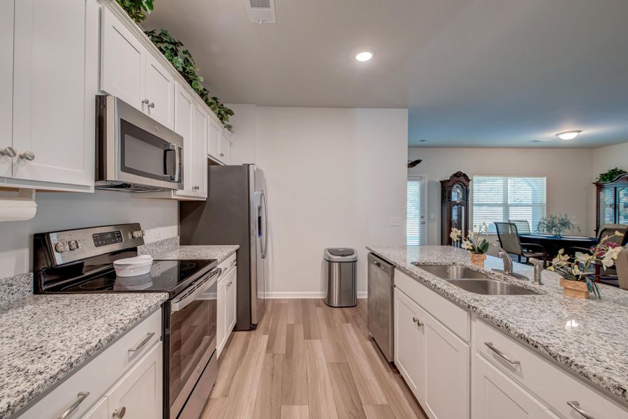 Furnished interior view inside a new home in , Bonneau (Image 30).