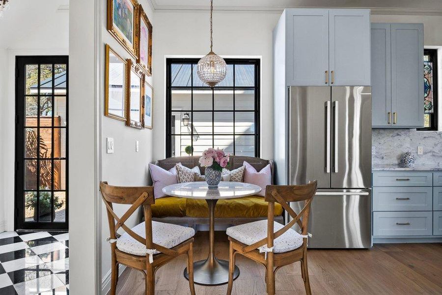 Dining space featuring breakfast area