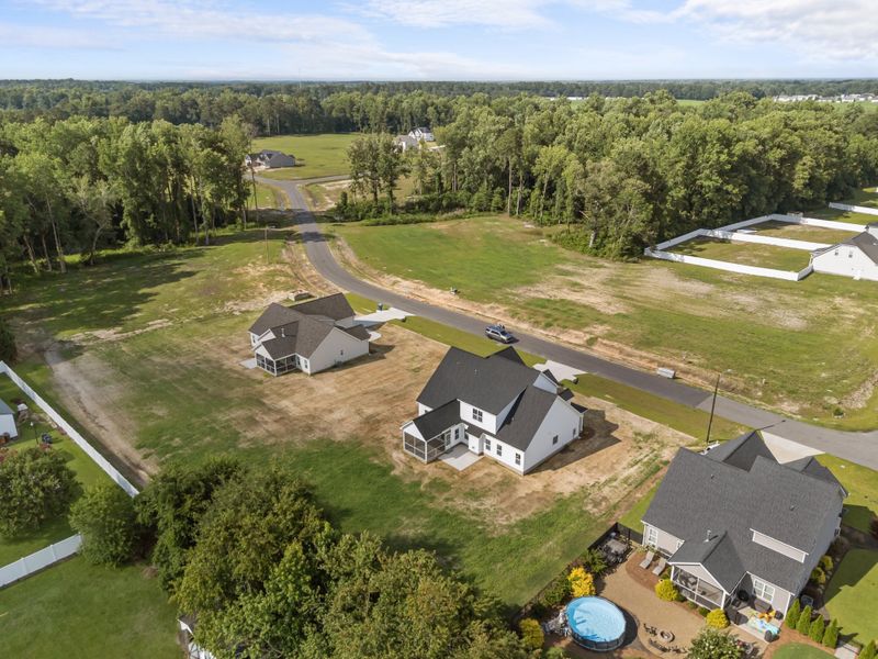 Image 51 representing the Albemarle by Bill Clark Homes in Kensington at Paramore, Winterville, NC.