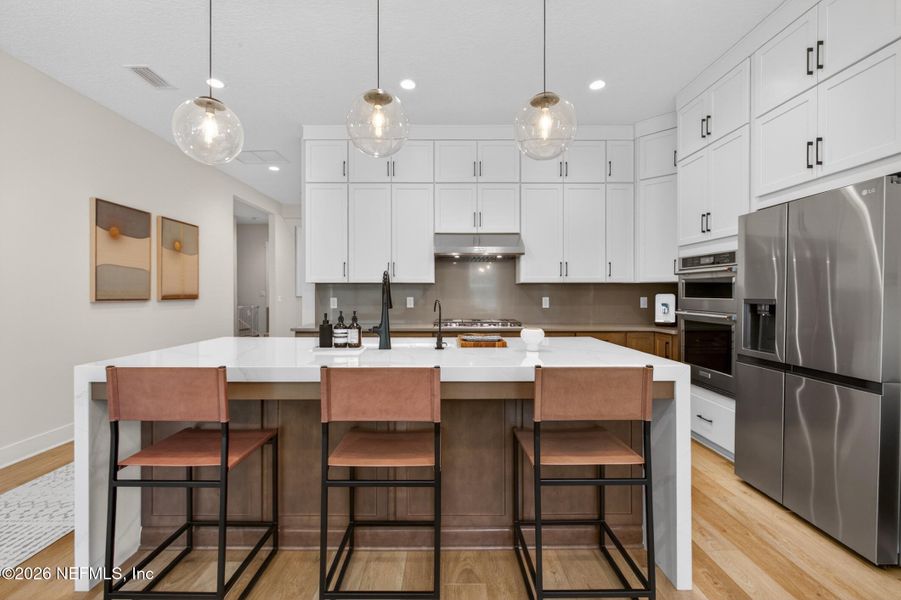 Furnished interior view inside a new home in , St. Johns (Image 41).