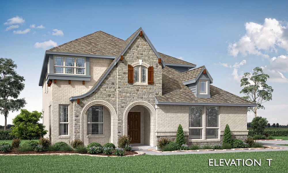 Dewberry II Side Entry Elevation T